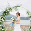 Timeless floral arch
