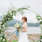 Timeless floral arch