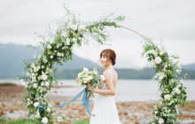 Timeless floral arch