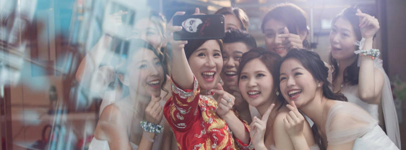 『Selfie』已經成為一個婚禮好重要嘅環節