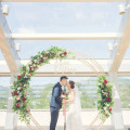 Beautiful wedding with wonderful weather!