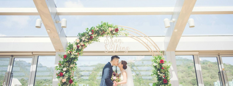 Beautiful wedding with wonderful weather!
